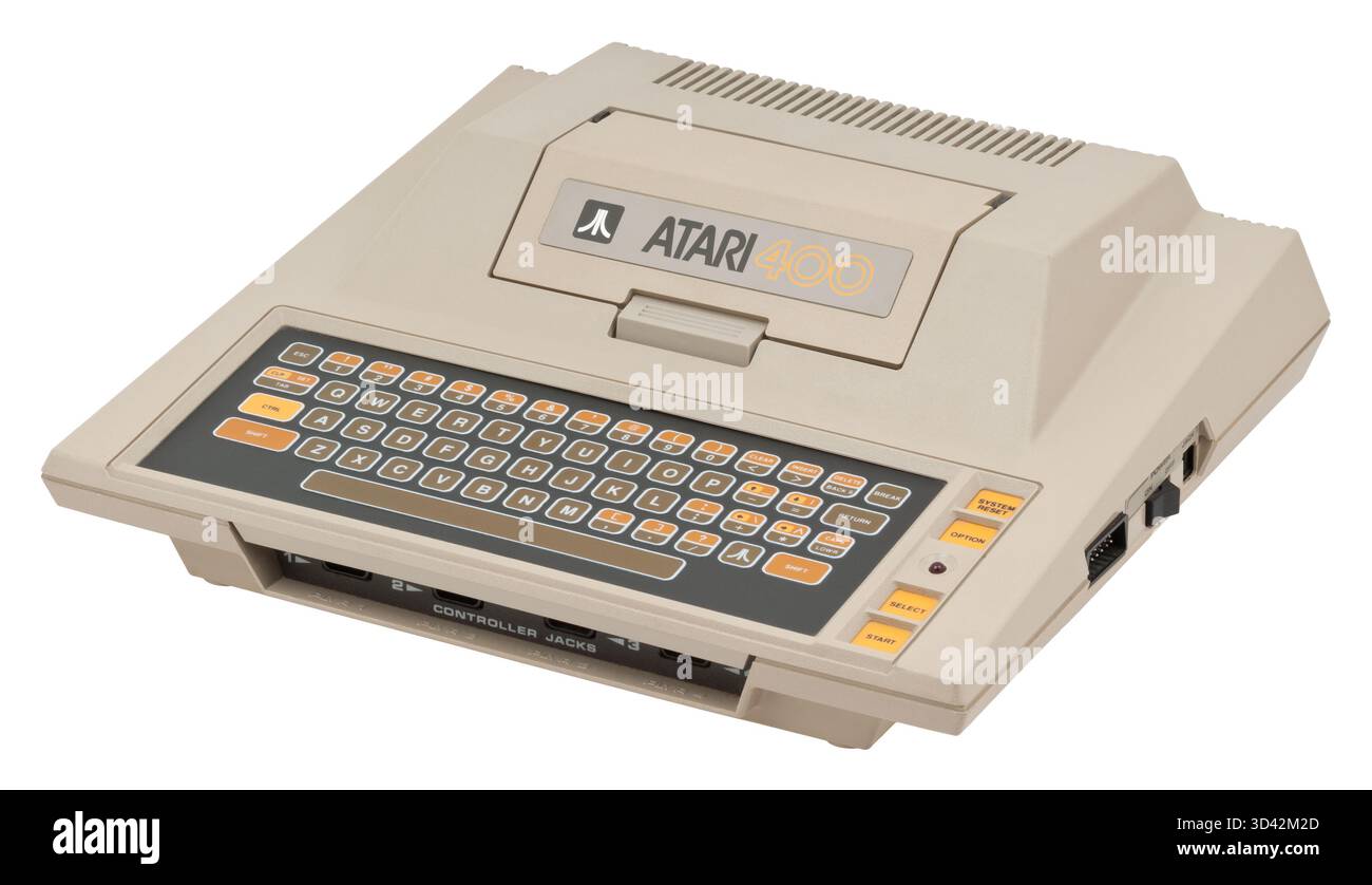 1979 computer domestico Atari 400 a 8 bit Foto Stock