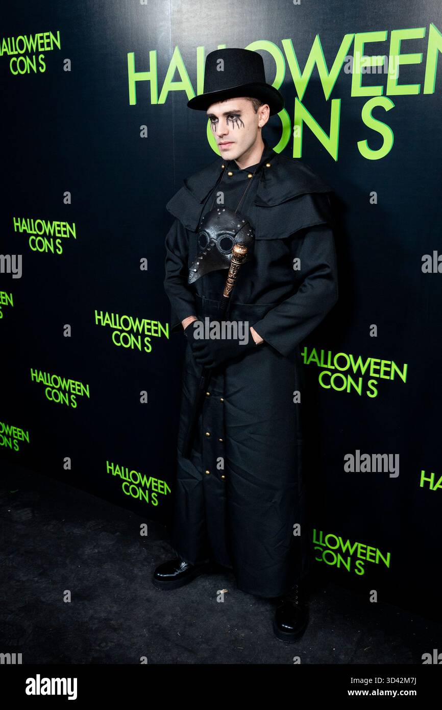Pablo Oria partecipa al Photocall "Halloween con S" il 30 ottobre 2025 a Madrid, Spagna. (Crediti: Miguel Escavias/Alfa Images/Alamy Live News) Foto Stock