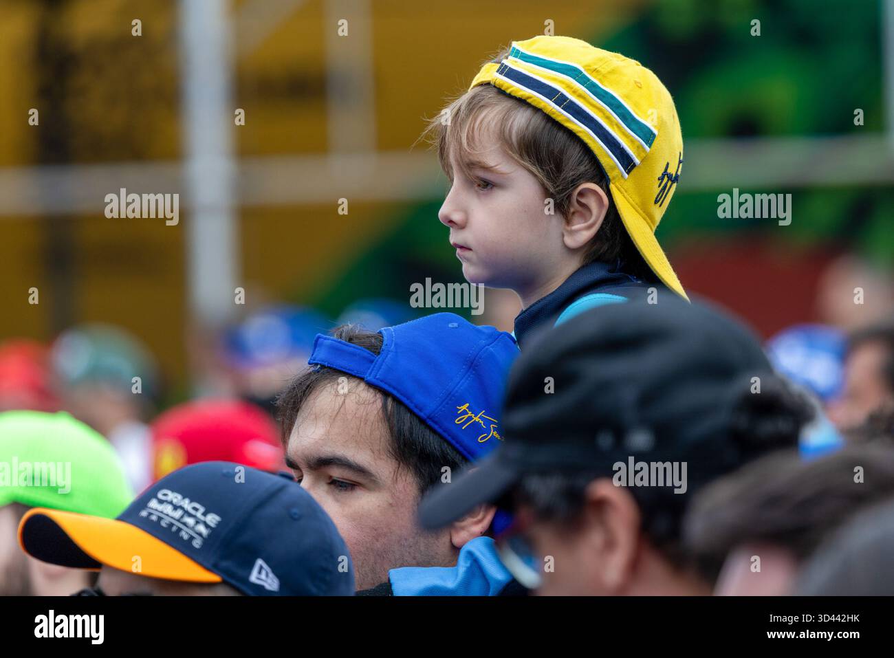 Fan stage durante le attività del venerdì della Formula 1 MSC Cruises São Paulo Grand Prix 2025 a Autódromo José Carlos Pace, São Paulo, Brasile, AWE Foto Stock