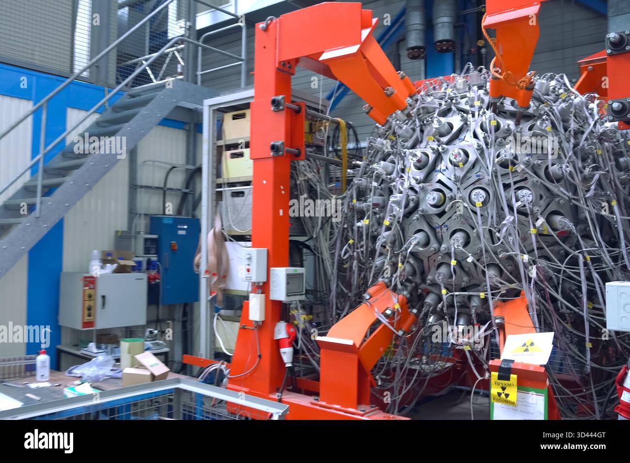 Un grande Hadron Collider, dettagli sull'installazione del collider. Foto Stock