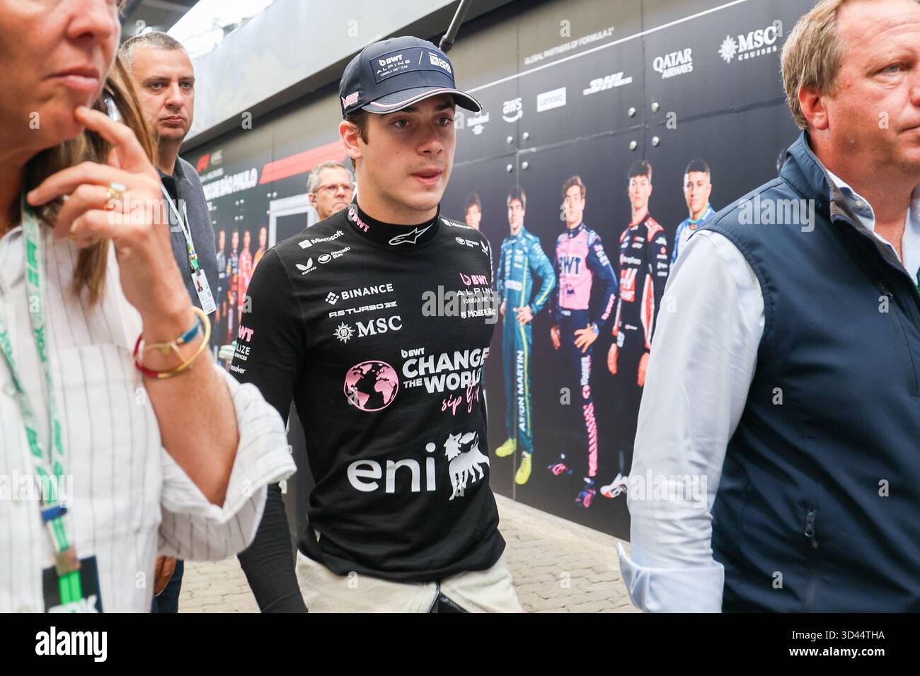 San Paolo, BRA. 11/08/2025. Franco Colapinto, durante la Formula 1 MSC Cruises grande Premio De Sao Paulo 2025. Crediti: Alessio Morgese / Alamy live news Foto Stock
