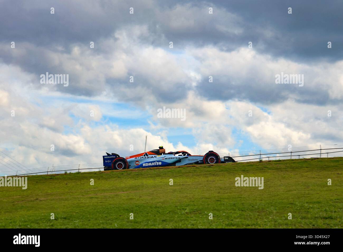 San Paolo, BRA. 11/08/2025. Carlos Sainz Jr. Di Spagna alla guida della (55) Atlassian Williams Racing FW47 Mercedes, durante la Formula 1 MSC Cruises grande Premio De Sao Paulo 2025. Crediti: Alessio Morgese / Alamy live news Foto Stock