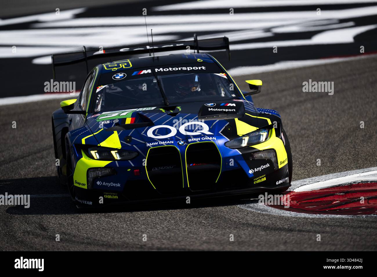 31 FARFUS Augusto (bra), il Bend Team WRT, BMW M4 LMGT3 #31, LM GT3, azione durante le 8 ore del Bahrain 2025, ottavo round del FIA World Endurance Championship 2025, dal 6 all'8 novembre 2025 sul Bahrain International Circuit di Sakhir, Bahrain Foto Stock