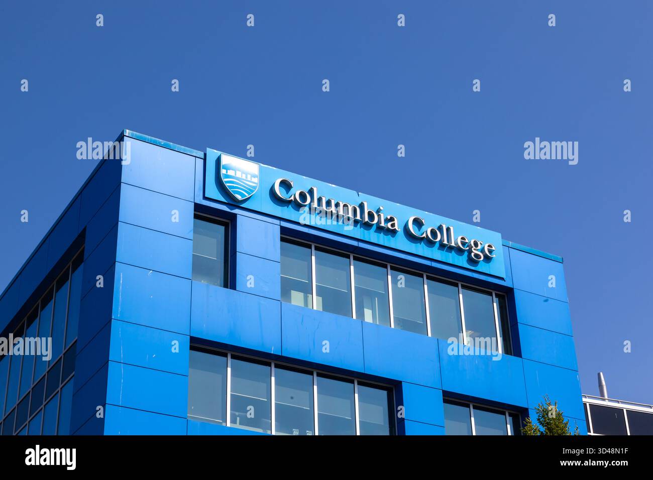 Columbia College di Vancouver, British Columbia, Canada Foto Stock