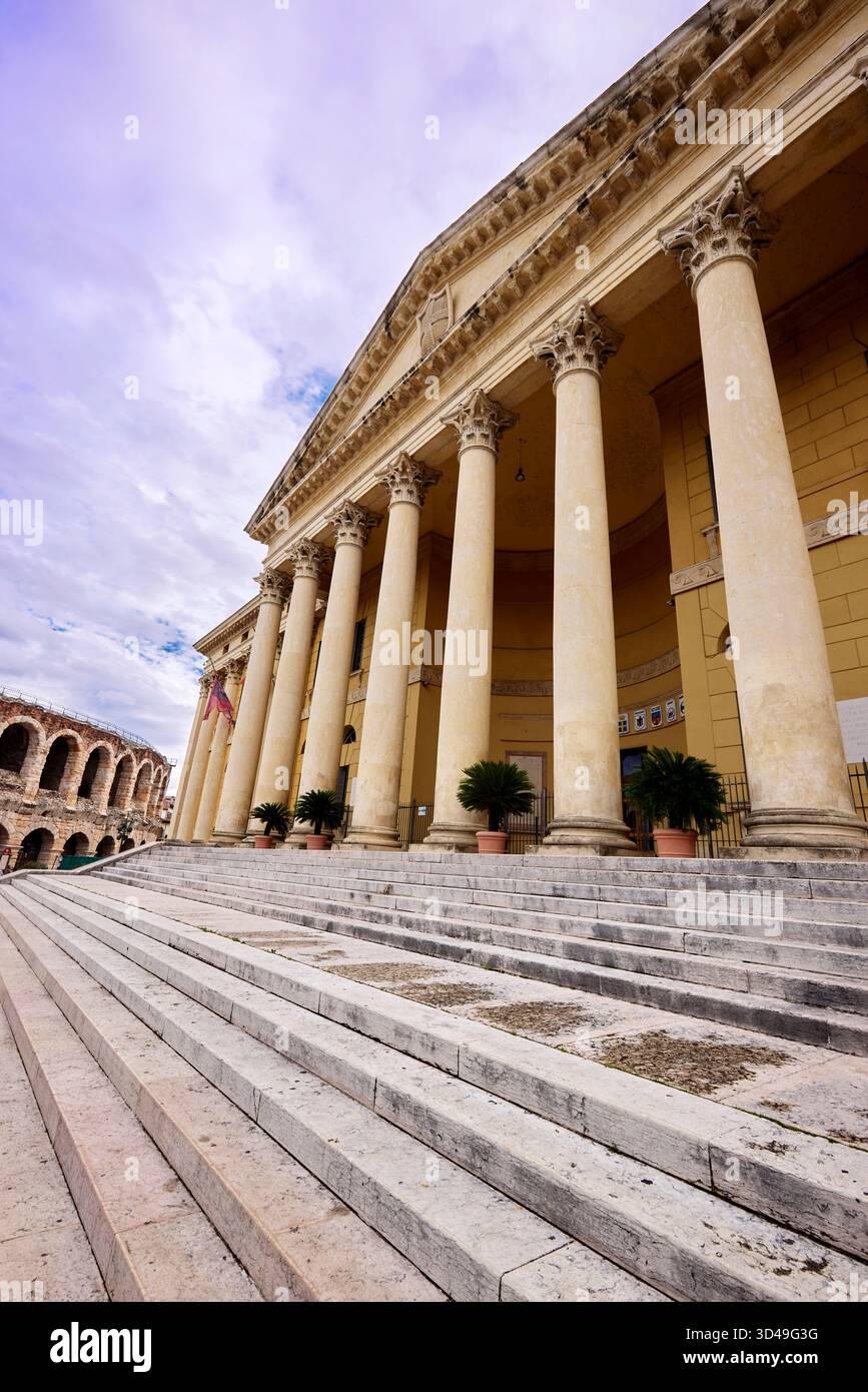 Municipio, Verona, Italia Foto Stock