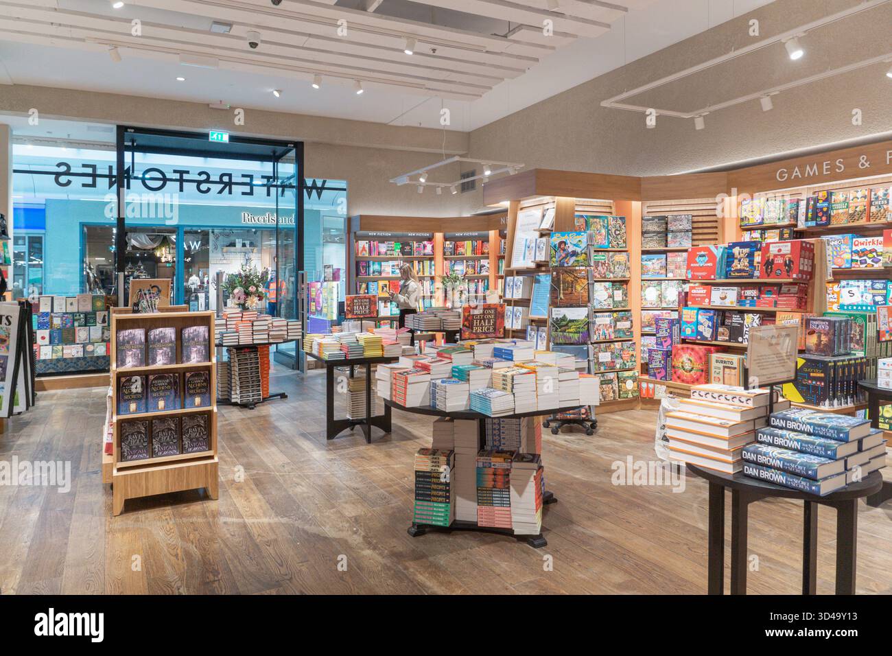 Waterstones Retail Book Shop Store, Uxbridge, Londra - Inghilterra Foto Stock