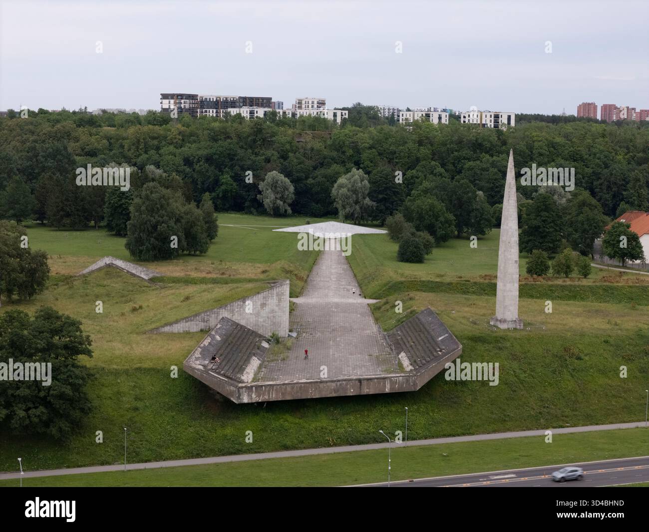 Memoriale di Maarjamäe a Tallinn, Estonia Foto Stock