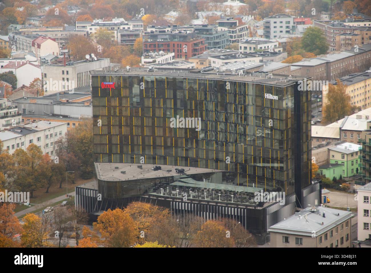 Un hotel a Tallinn, Estonia Foto Stock