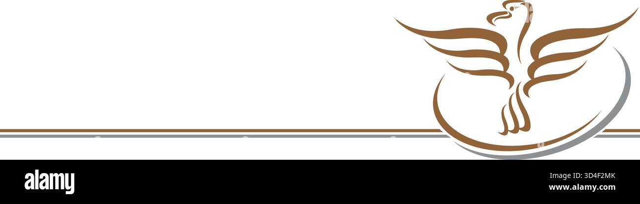 Aquila, uccello, logo aquila, icona aquila, sfondo aquila Illustrazione Vettoriale