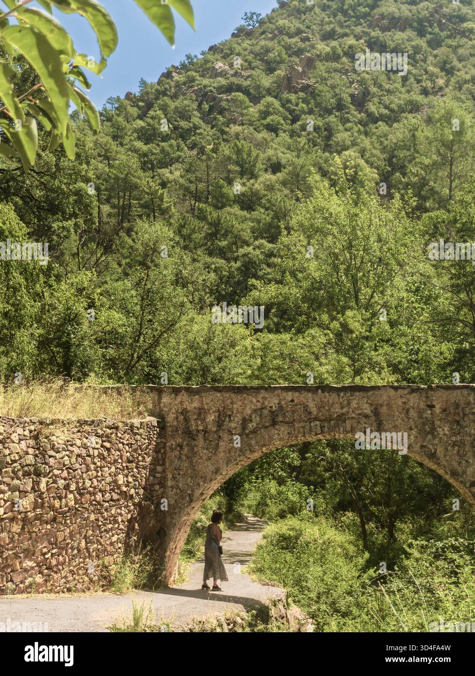 Ahín (in valenciano Aín) piccolo comune nella provincia di Castellón nella Comunità valenciana, Spagna, Europa. Foto Stock