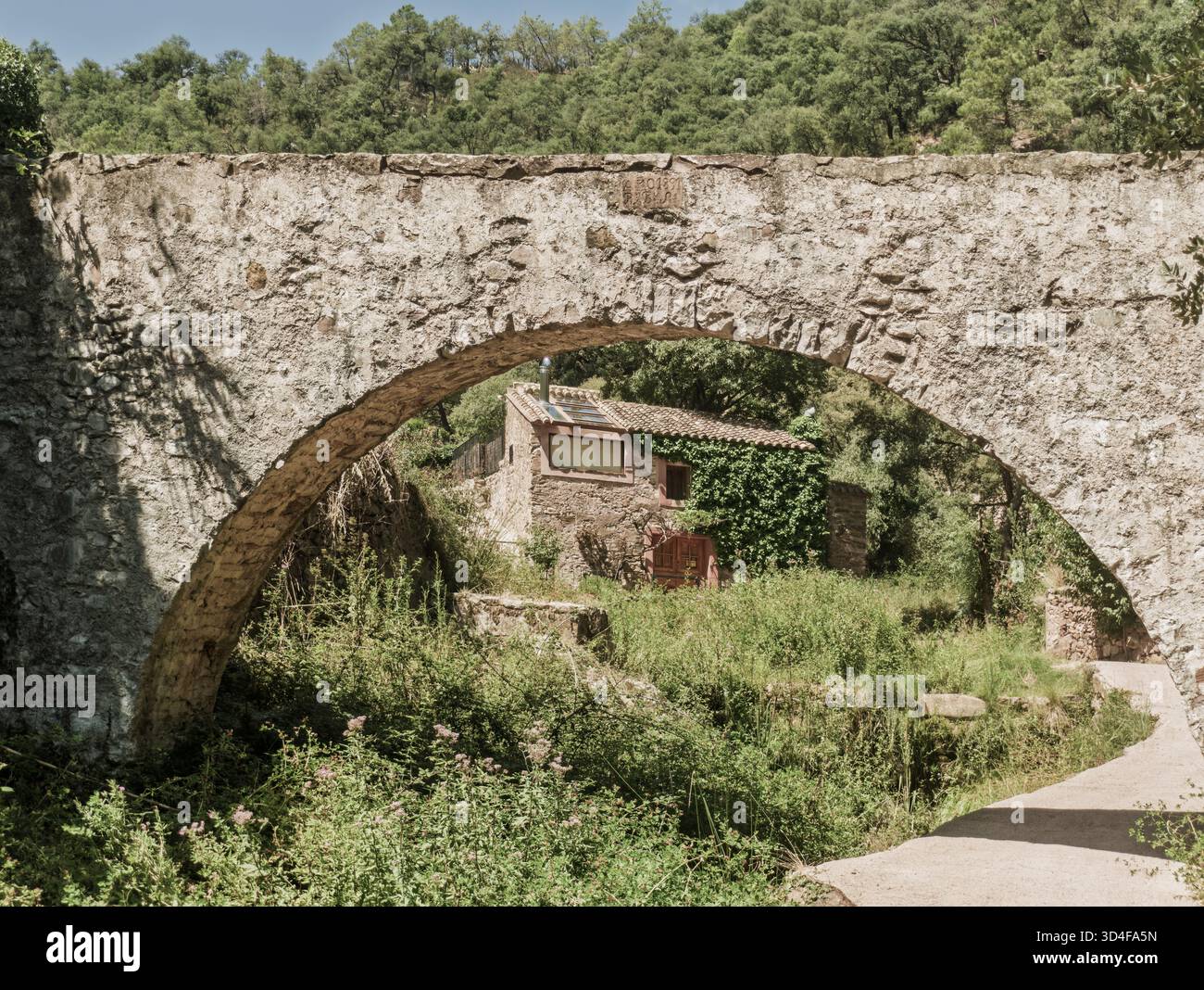 Ahín (in valenciano Aín) piccolo comune nella provincia di Castellón nella Comunità valenciana, Spagna, Europa. Foto Stock