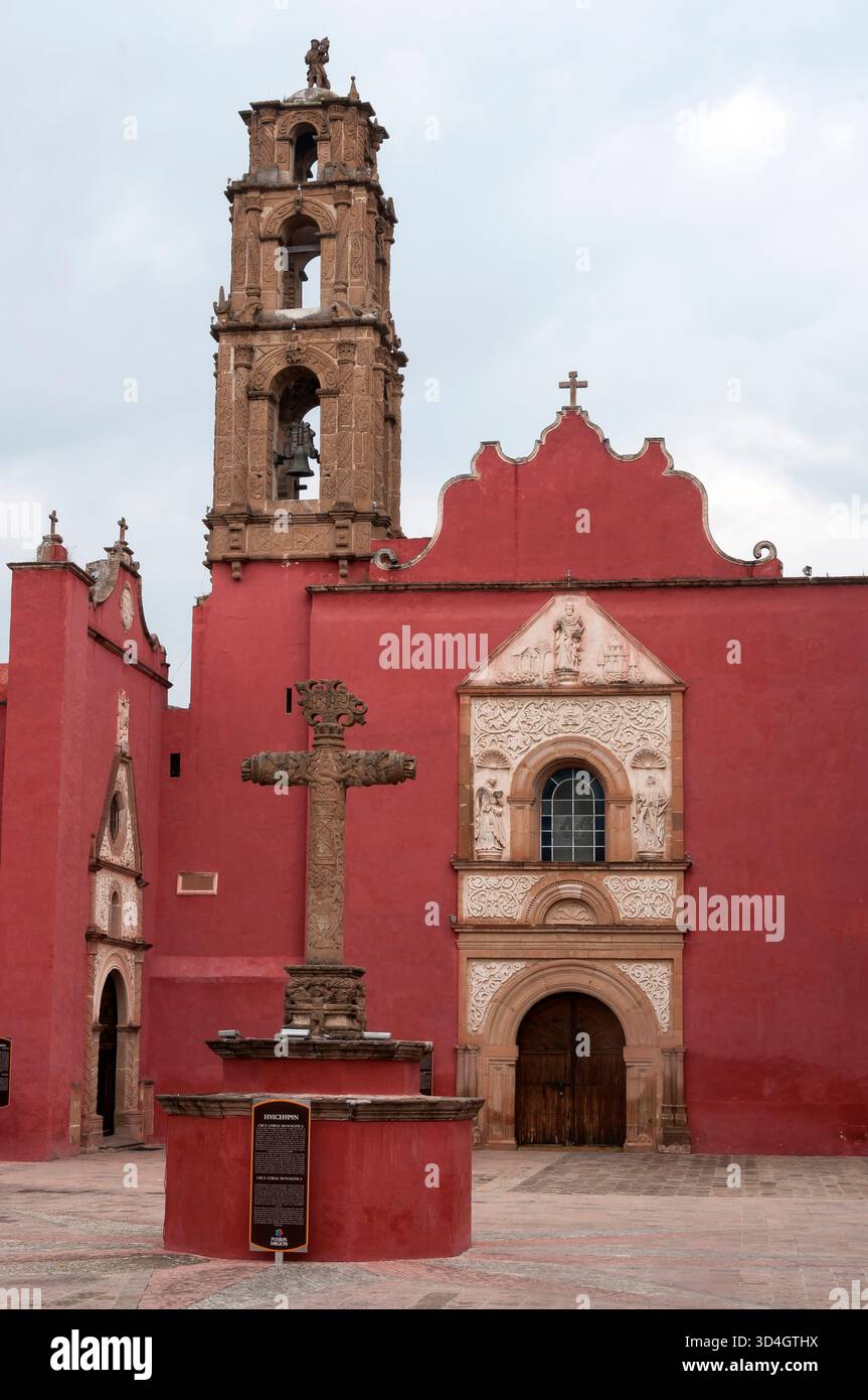 Una visita a Huichapan, Estado de Hidalgo, Messico Foto Stock