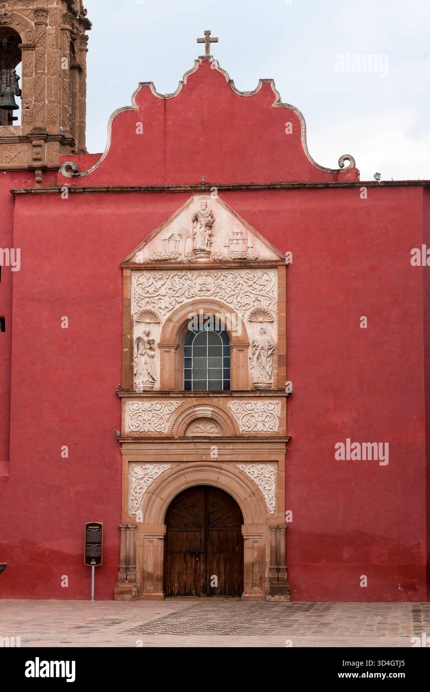 Una visita a Huichapan, Estado de Hidalgo, Messico Foto Stock