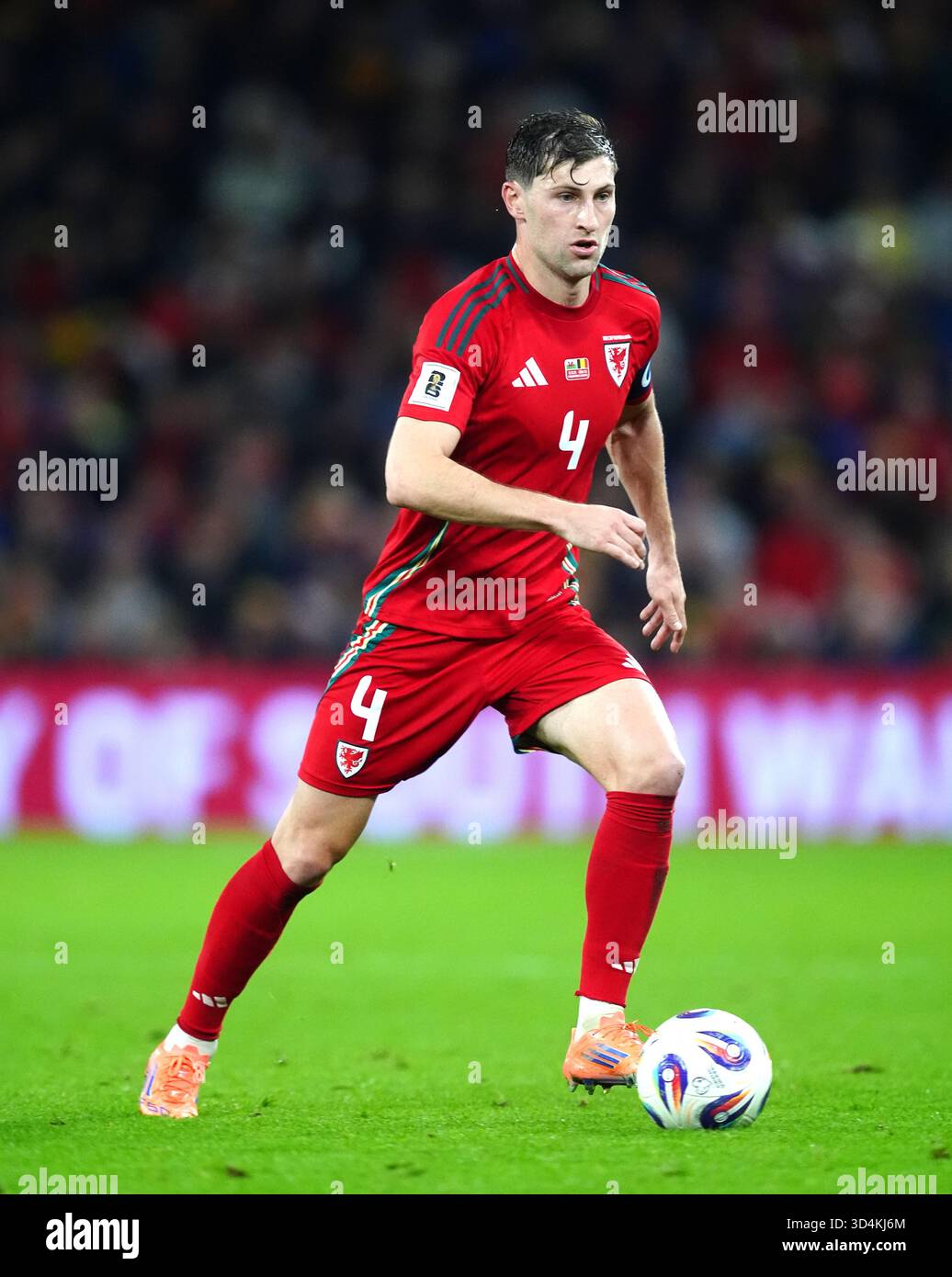 Foto del file del 13-10-2025 del capitano del Galles Ben Davies, escluso dalle prossime qualificazioni ai Mondiali contro Liechtenstein e Macedonia del Nord. Data di pubblicazione: Martedì 11 novembre 2025. Foto Stock