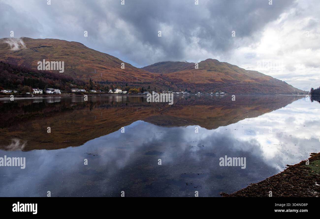 Arrochar alla testa di Loch Long Foto Stock