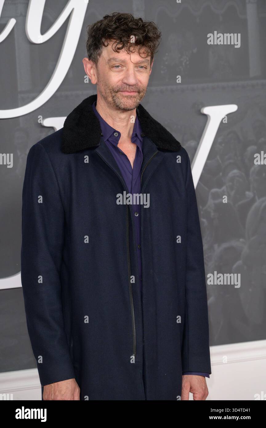 Los Angeles, Stati Uniti. 11 novembre 2025. LOS ANGELES, STATI UNITI. 11 novembre 2025: James Frain alla prima di LOS ANGELES per "Jay Kelly" di Netflix all'Egyptian Theatre. Crediti fotografici: Paul Smith/Alamy Live News Foto Stock