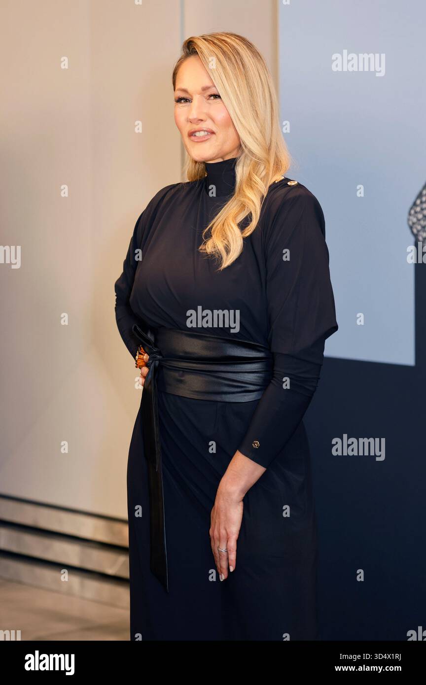 Helene Fischer beim Pressetermin mit Ausblick auf ihre große Open Air-Tour 2026 presso Rosewood Hotel. München, 12.11.2025 Foto Stock