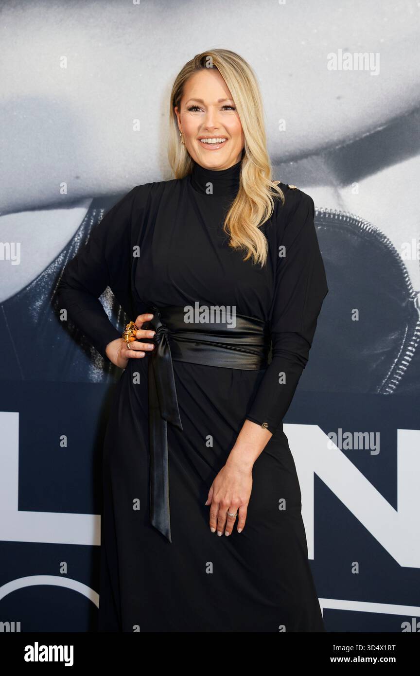 Helene Fischer beim Pressetermin mit Ausblick auf ihre große Open Air-Tour 2026 presso Rosewood Hotel. München, 12.11.2025 Foto Stock