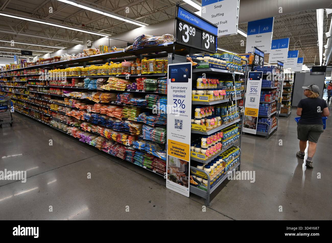 Walmart Superstore a Las Vegas. Foto Stock