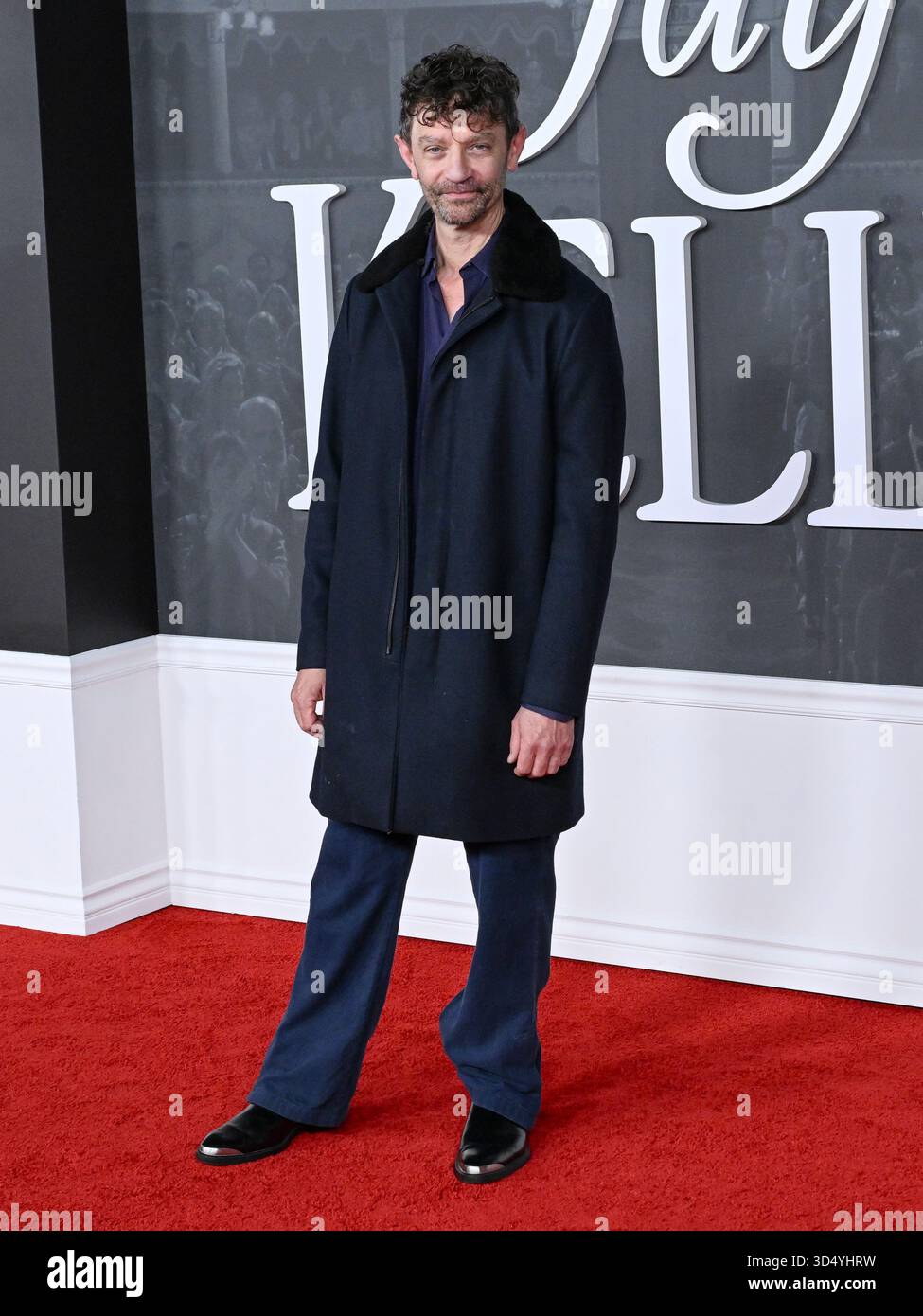 11 novembre 2025, Hollywoood, California, Stati Uniti: JAMES FRAIN partecipa alla premiere di Los Angeles sul Red carpet di ''Jay Kelly' (Credit Image: © Billy Bennight/ZUMA Press Wire) SOLO PER USO EDITORIALE! Non per USO commerciale! Foto Stock