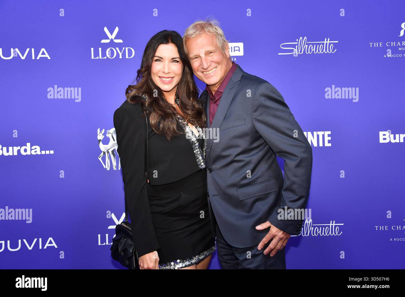 Alexandra Polzin mit Ehemann Gerhard Leinauer / omaggio a Bambi / Carità / The Charles Hotel / München / 11. 2025 novembre **** Alexandra Polzin con il marito Gerhard Leinauer omaggio a Bambi Charity The Charles Hotel Munich 11 novembre 2025 Foto Stock