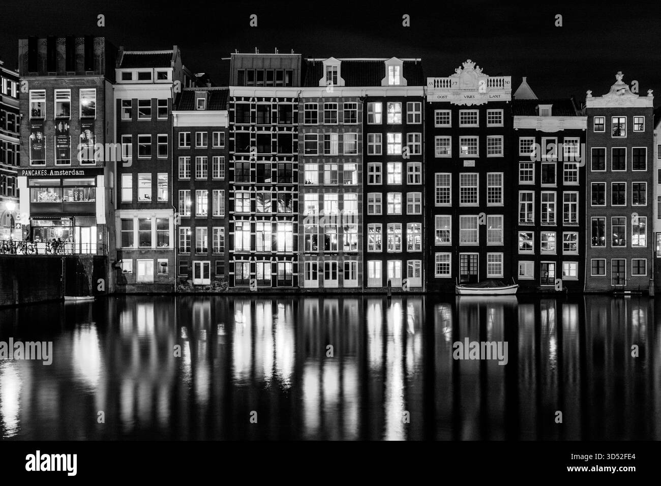 Centro di Amsterdam in estate Foto Stock