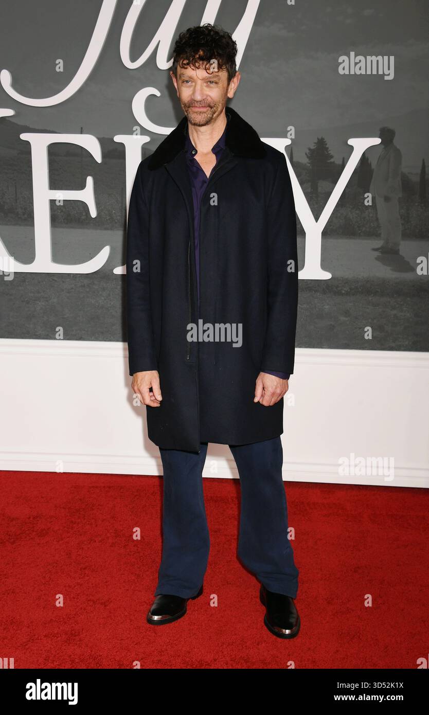 LOS ANGELES, CALIFORNIA - 11 NOVEMBRE: James Frain alla premiere di Los Angeles di "Jay Kelly" di Netflix all'Egyptian Theatre di Hollywood lo scorso novembre Foto Stock