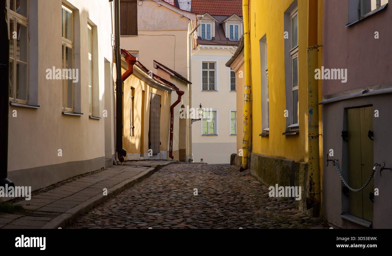 Tallinn capitale dell'Estonia nel Baltico Foto Stock