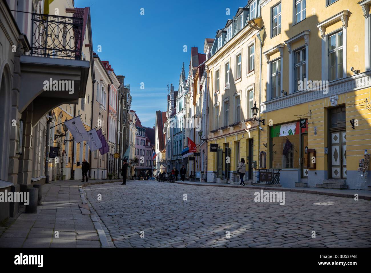 Tallinn capitale dell'Estonia nel Baltico Foto Stock