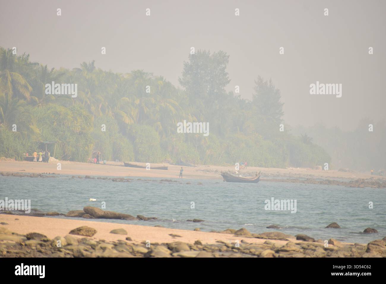 Isola di Saint Martin - il paradiso dei coralli del Bangladesh Foto Stock