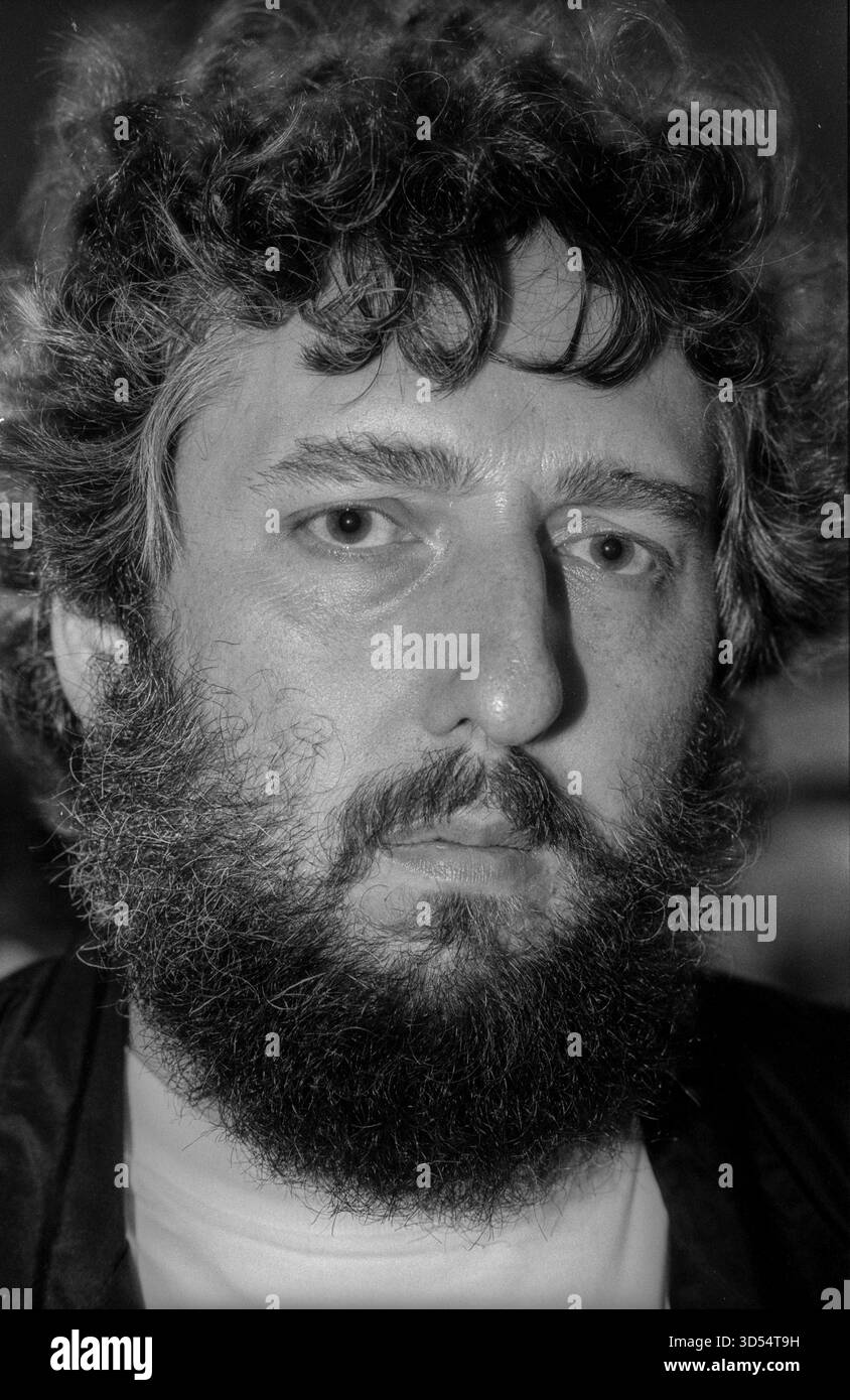 Germania, Rostock, 29.08.1992, Wolfgang Richter, rappresentante dell'immigrazione Rostock Foto Stock