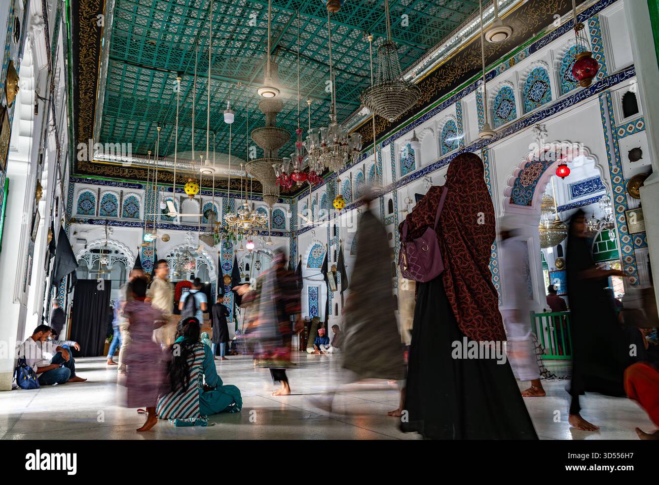 Hosseni Dalan: Storico santuario sciita nella vecchia Dacca, Bangladesh - serie (1 0f 8) Foto Stock