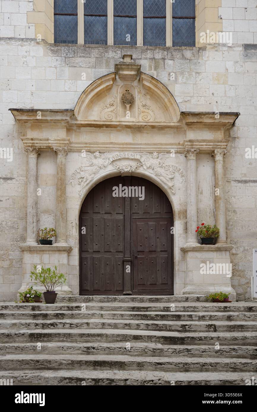 Rouen, Normandia, Francia - 23 settembre 2025: Monastère des Bénédictines Foto Stock