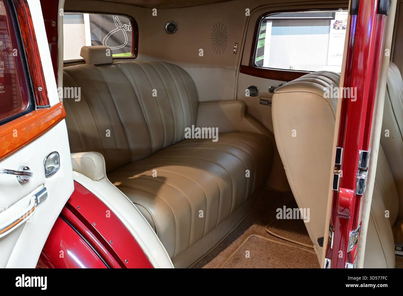 1934 Lincoln Sedan costruita da Boyd Coddington. Foto Stock