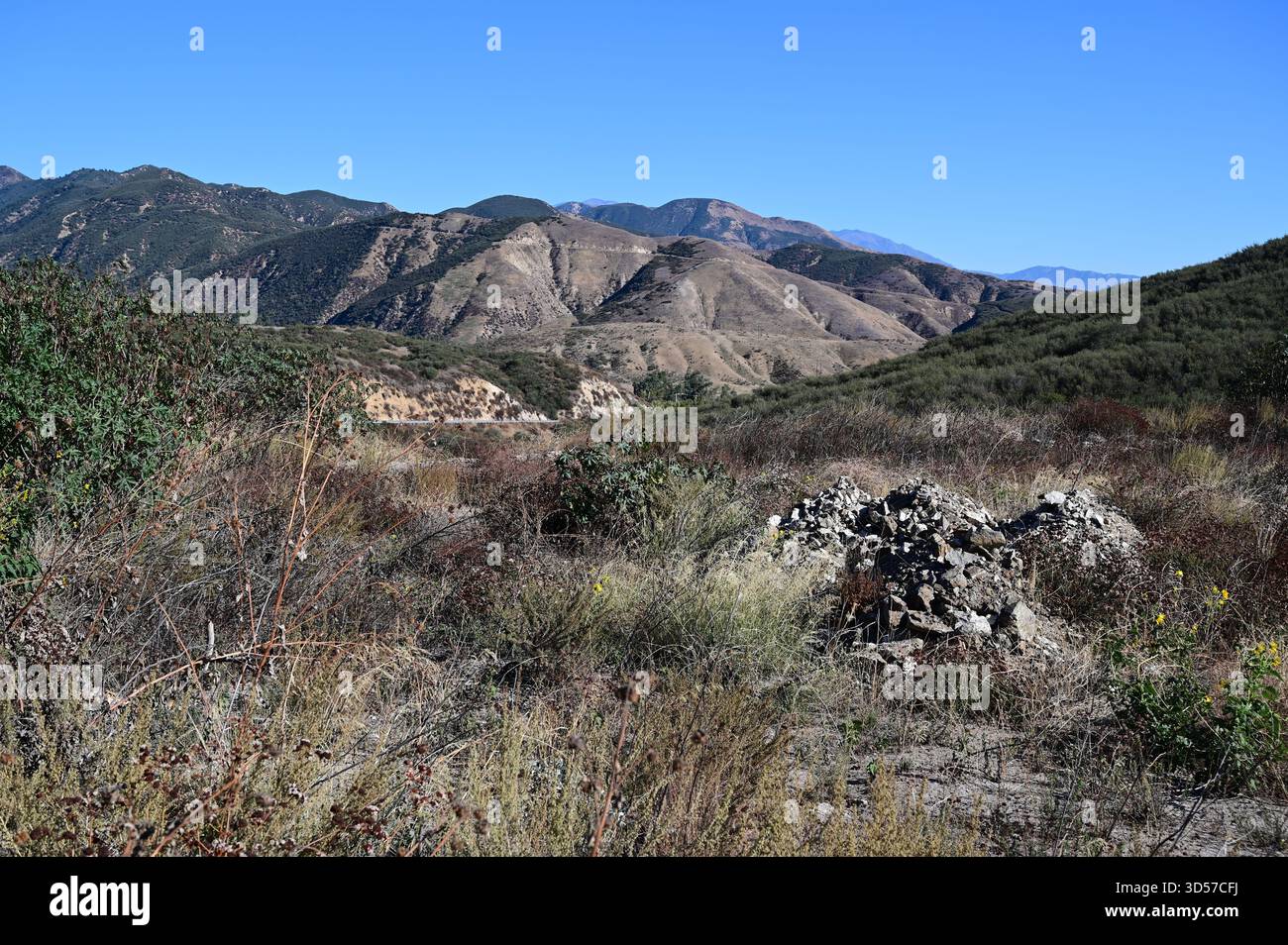 San Bernardino Mountains in California. Foto Stock