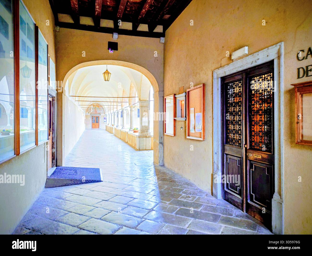 L'ex monastero di Udine, in Italia Foto Stock