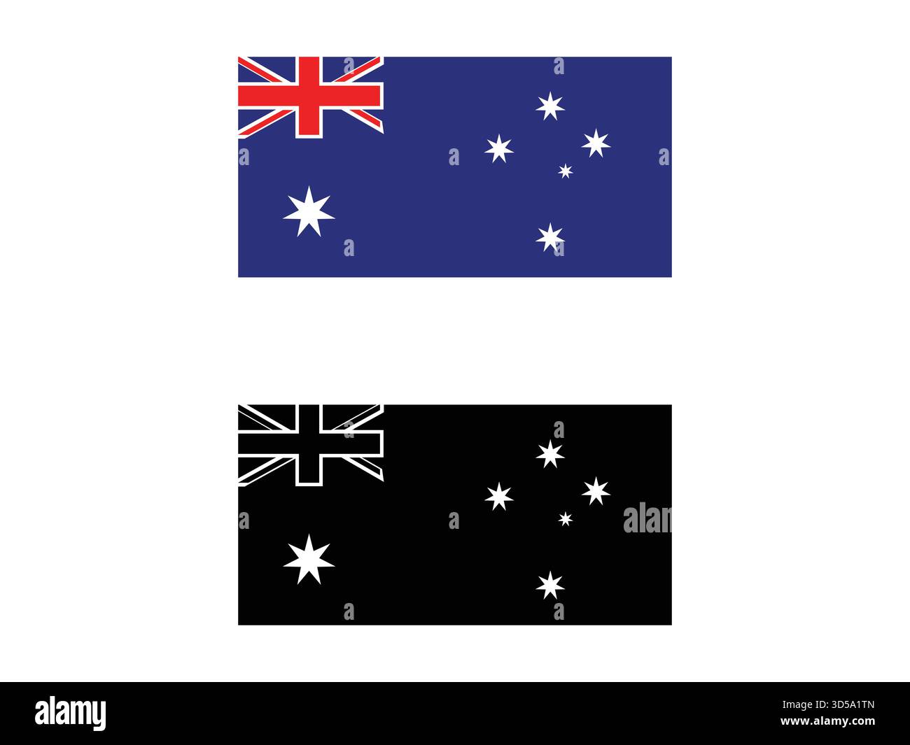 Un'illustrazione vettoriale di alta qualità della bandiera dell'Australia. Perfetto per la progettazione digitale, i progetti Web e i materiali di stampa. Include formati scalabili. ID Illustrazione Vettoriale