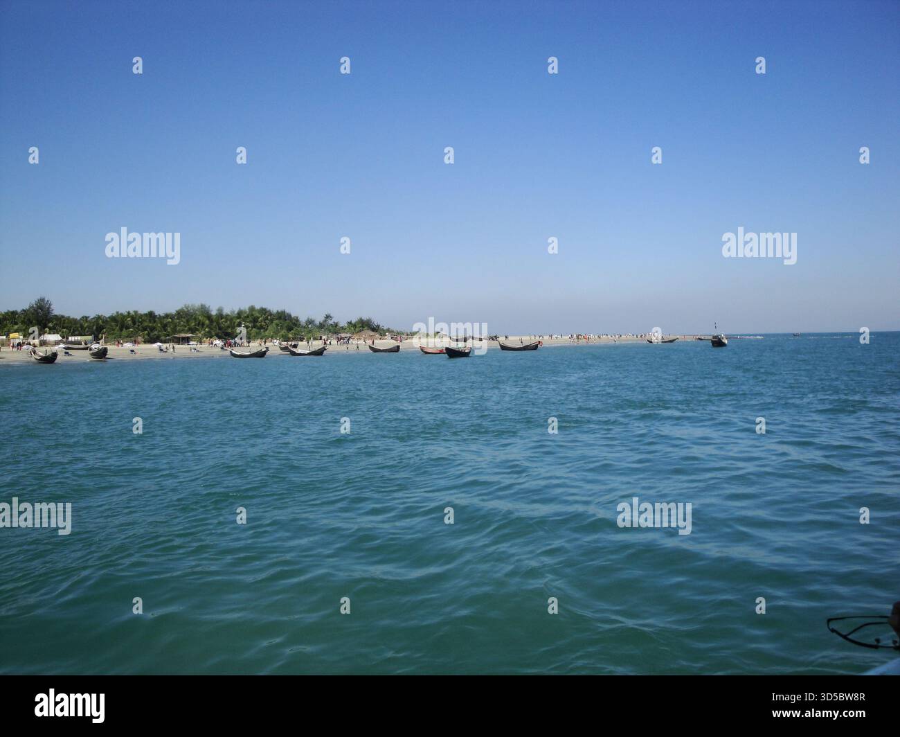 Isola di Saint Martin - il paradiso dei coralli del Bangladesh Foto Stock