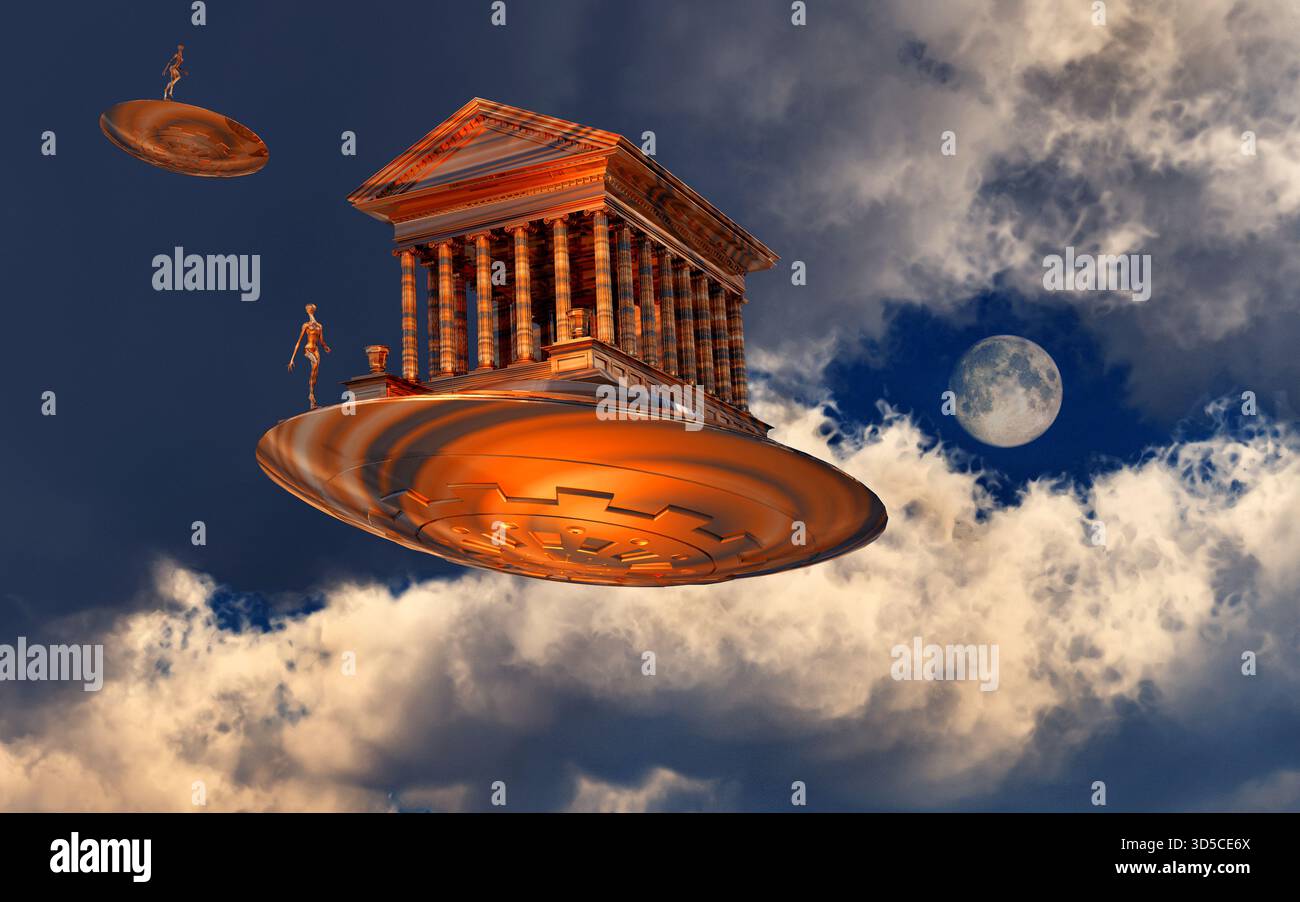 Antichi dei alieni Foto Stock