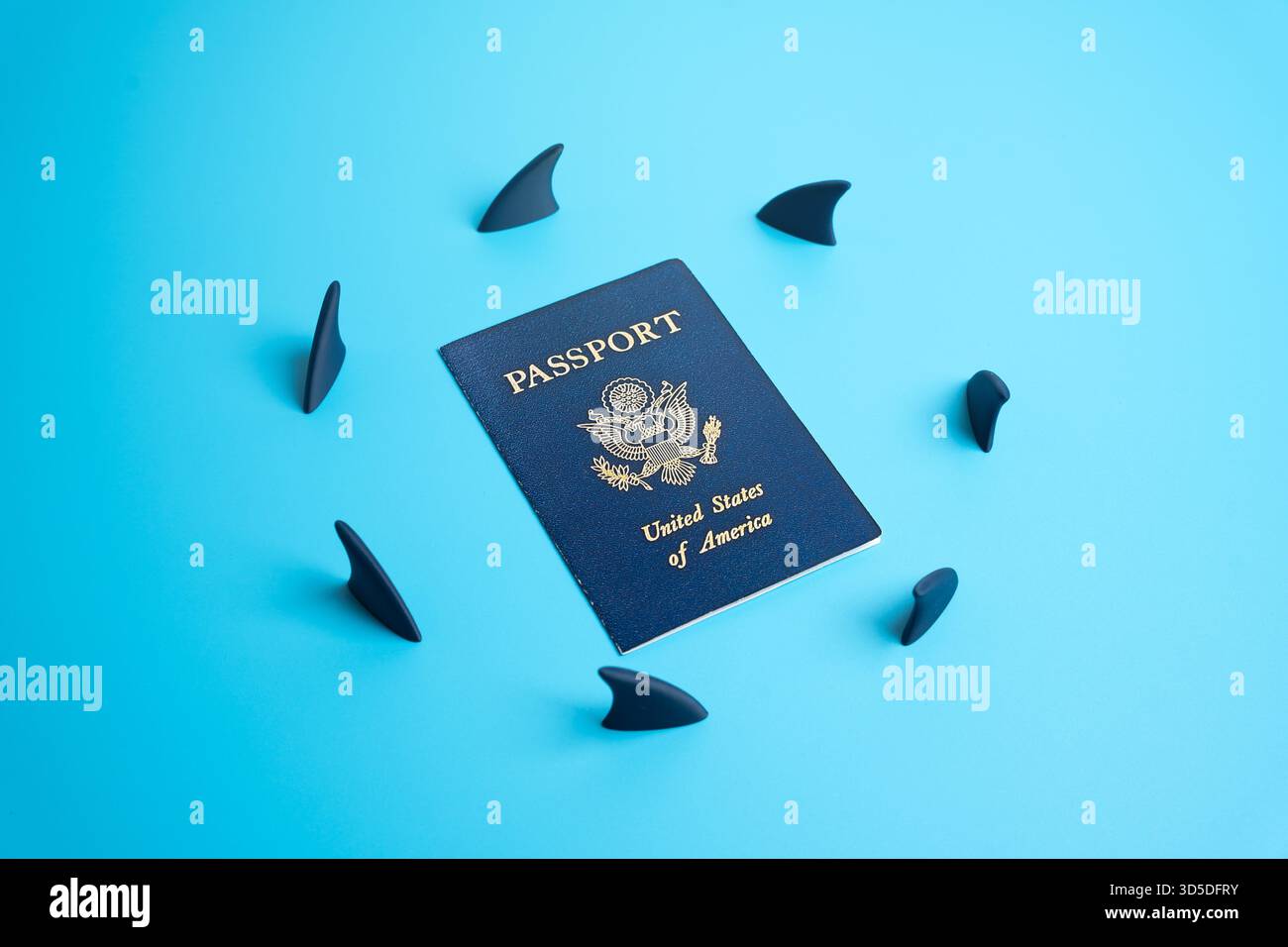 Gli svantaggi nascosti della cittadinanza americana. Obblighi legali, finanziari e fiscali che creano sfide per gli espatriati. Legge sull'immigrazione, analisi della cittadinanza e mobilità globale Foto Stock