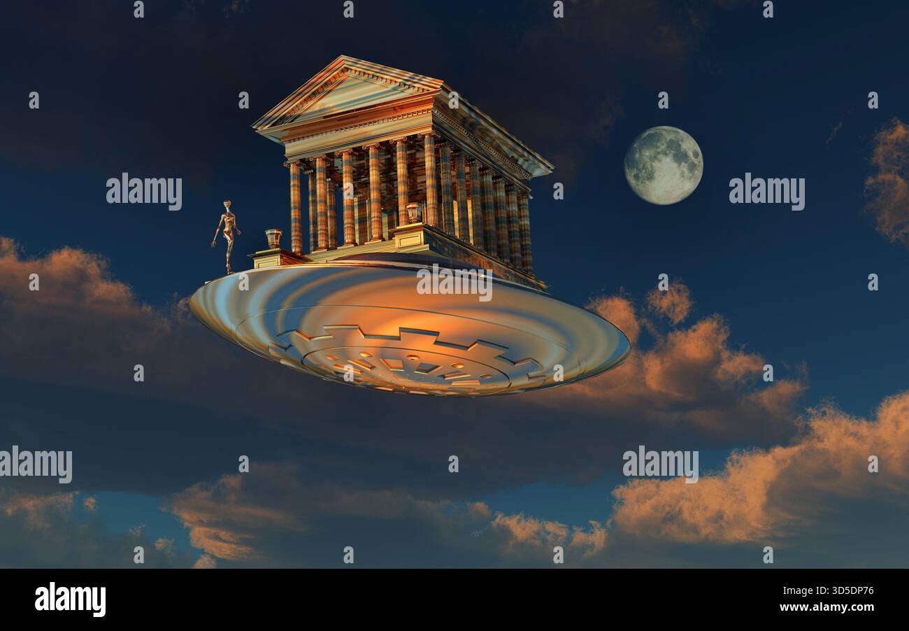 Antichi dei alieni Foto Stock