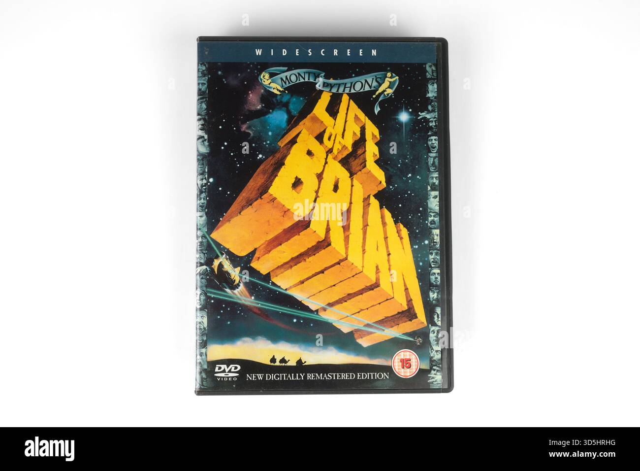 Monty Python's Life of Brian (1979) Movie on DVD - Wales, UK - 7 ottobre 2025 Foto Stock