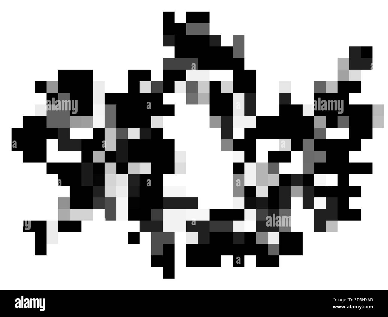 Gli spruzzi di acqua elemento di design, liquido dinamico isolato su sfondo bianco in 3D illustrazione Illustrazione Vettoriale