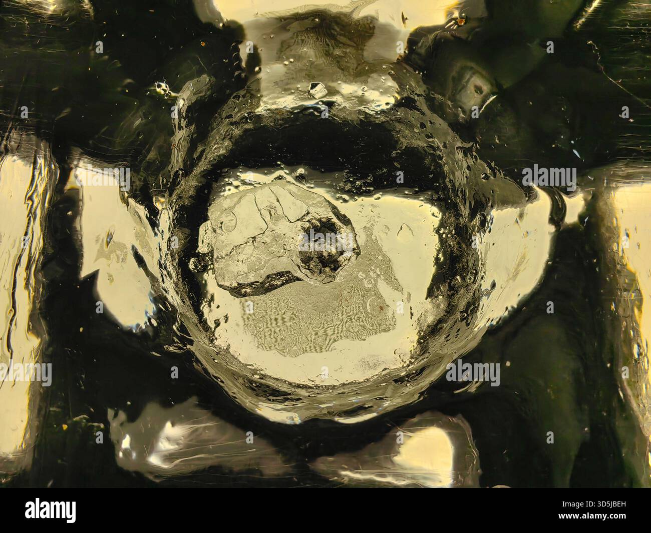 Orizzonti di grunge congelati. Foto Stock