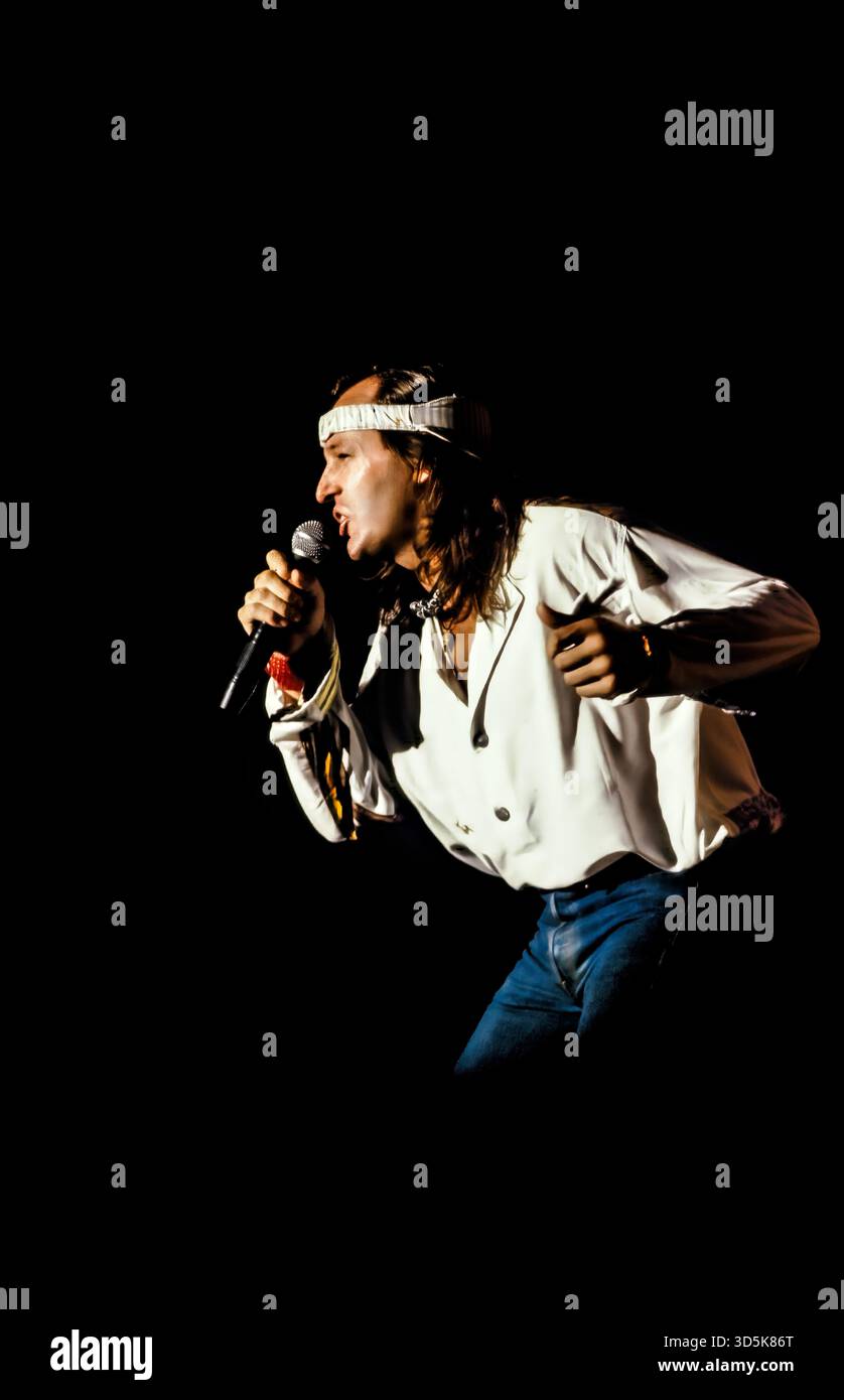 Italia Emilia Romagna Modena Vasco Rossi in concerto 15/9/1989 Foto Stock
