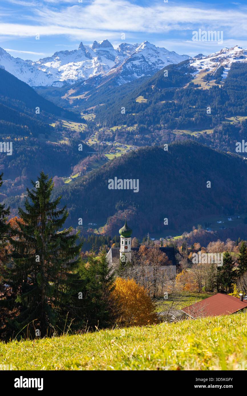 Area di Silvretta in Austria Foto Stock
