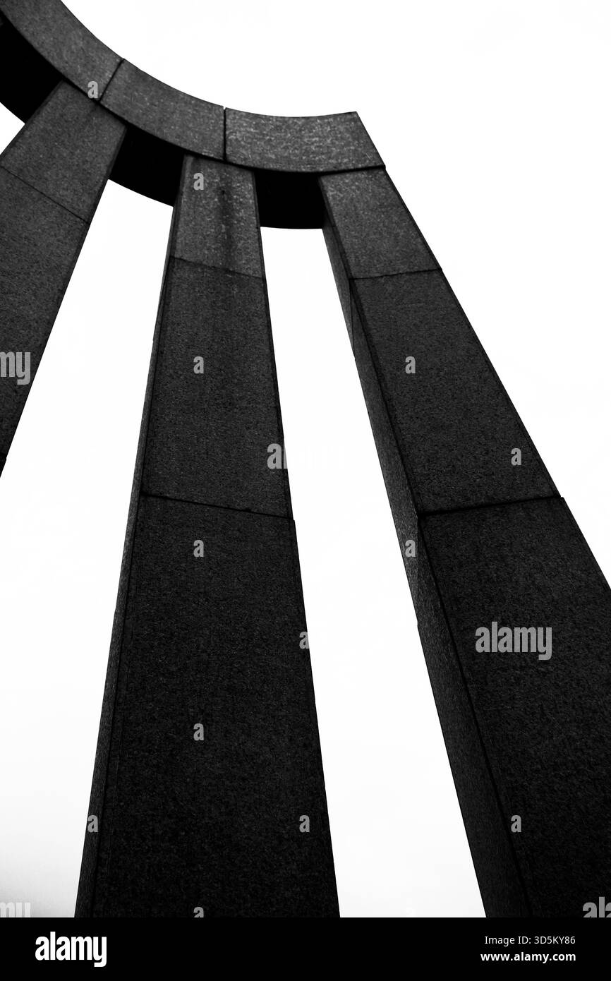 Memoriale agli agenti di polizia uccisi in servizio, Pretoria, Sudafrica Foto Stock