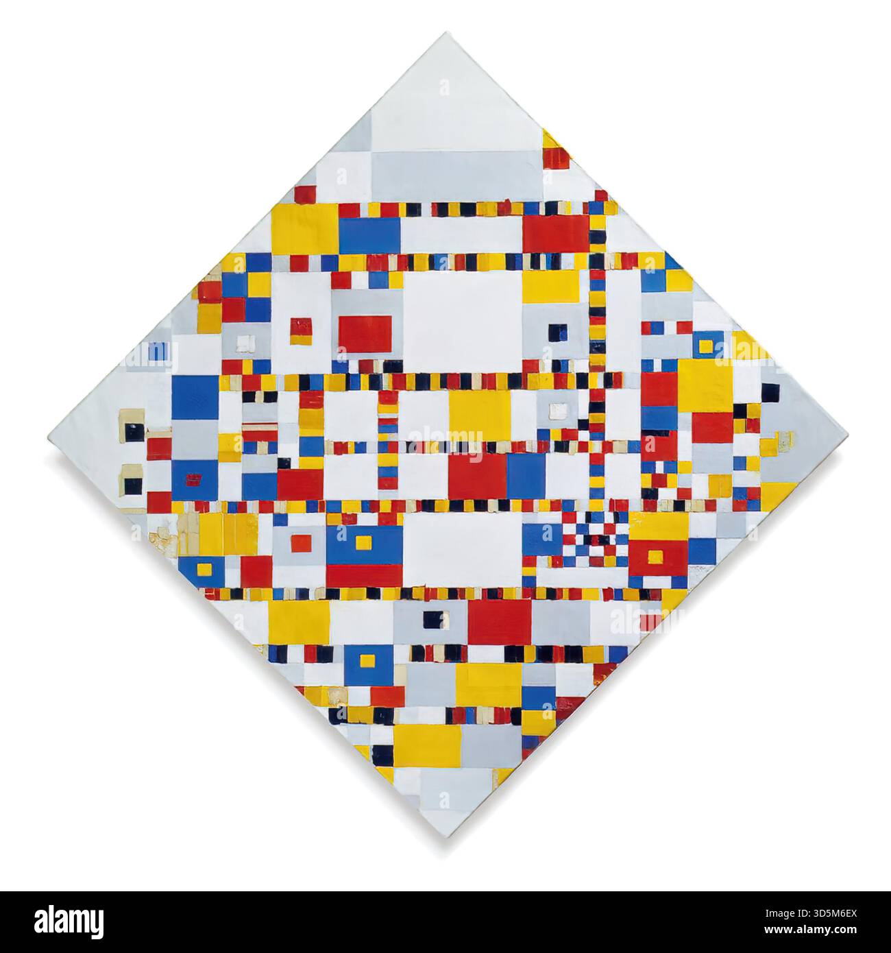 Victory Boogie Woogie, 1944 di Piet Mondrian Illustrazione Vettoriale