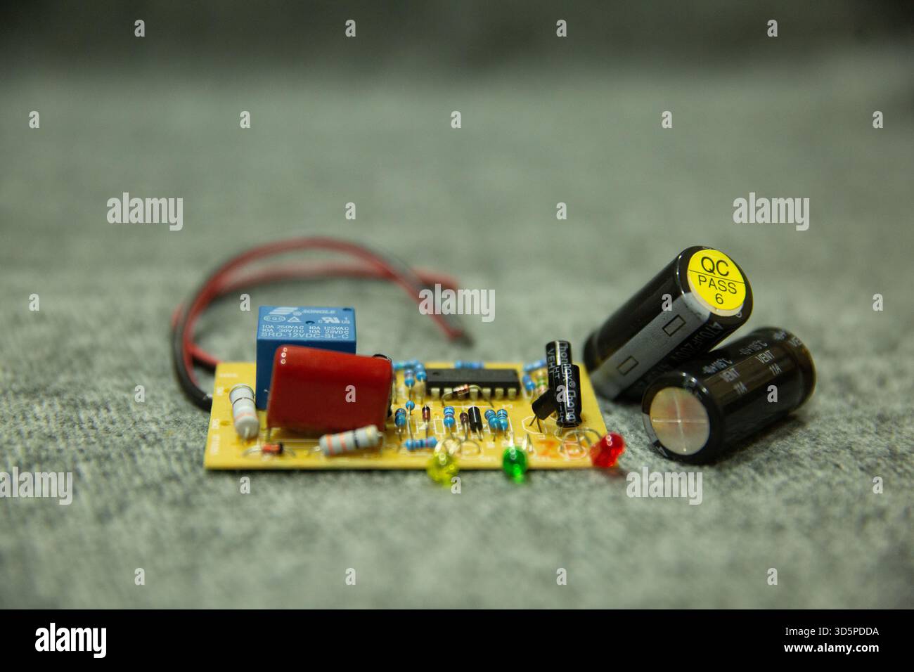 Scheda a circuito piccolo Foto Stock