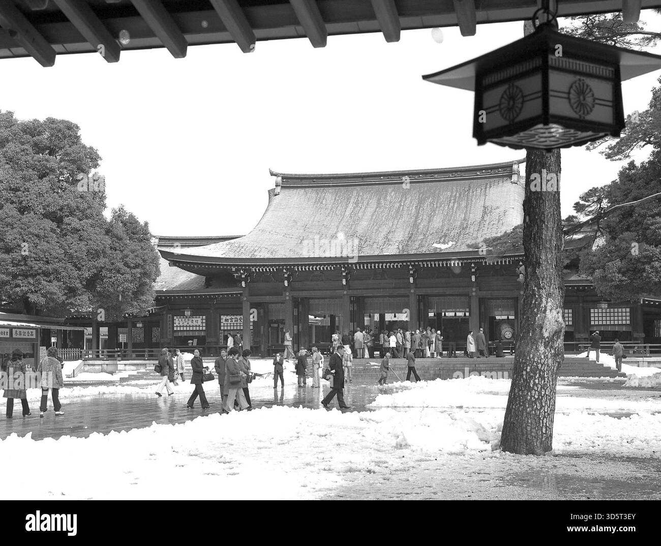 Tempio Kotoku-in a Kamakura 1974 [traduzione automatica] Foto Stock